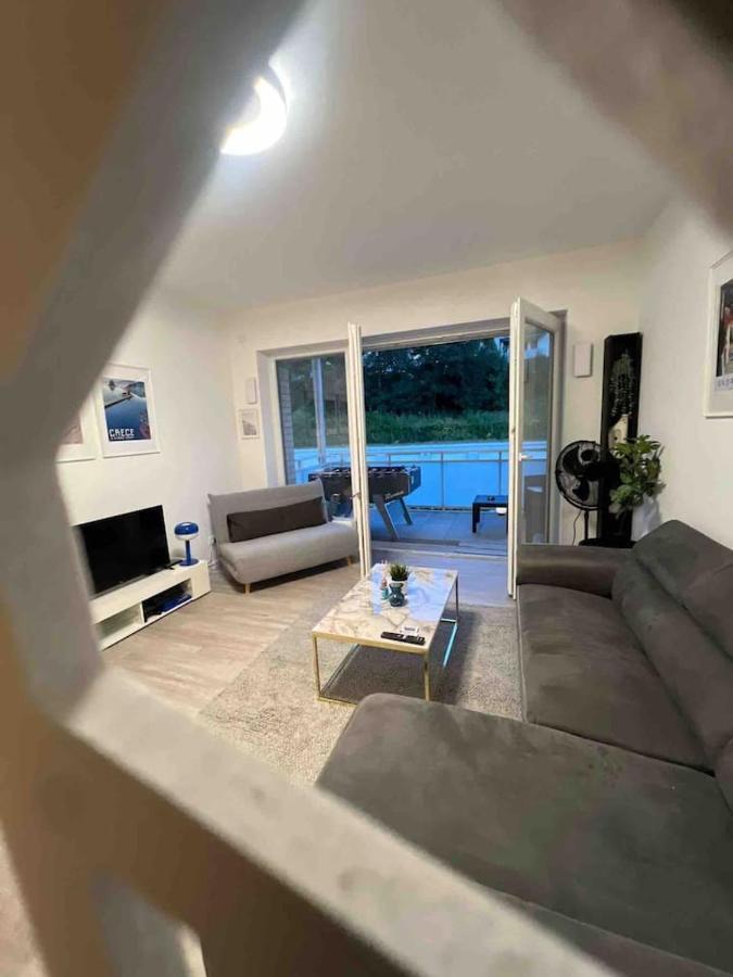 Luxurioeses Apartment,Neubau, 4 Personen, Parkplatz, Griechischer Stil โบคุห์ม ภายนอก รูปภาพ