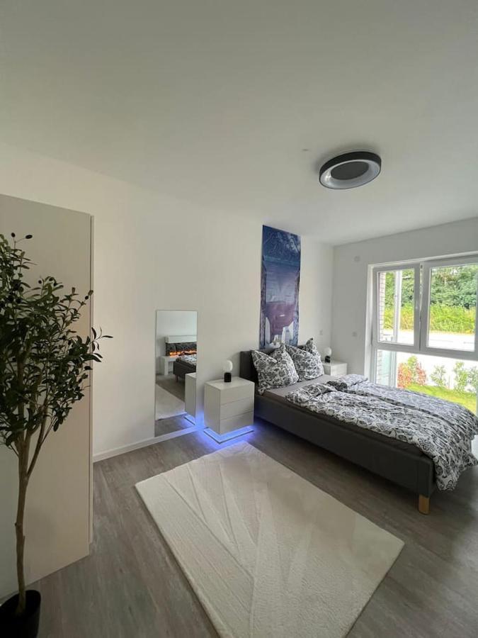 Luxurioeses Apartment,Neubau, 4 Personen, Parkplatz, Griechischer Stil โบคุห์ม ภายนอก รูปภาพ